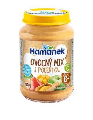 Hamánek Ovocný mix s polentou 190 g