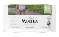 MOLTEX Pure & Nature EKO vlhčené ubrousky na bázi vody 60 ks MOLTEX Pure & Nature EKO vlhčené ubrousky na bázi vody 60 ks