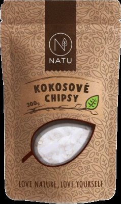 Natu Kokos chipsy 300 g