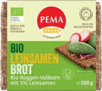 Pema Bio žitný chléb se lněným semínkem 500 g