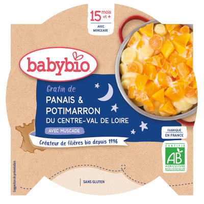 Babybio Večerní menu gratinovaný pastiňák 260 g