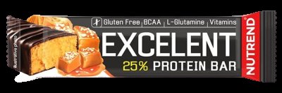 Nutrend Excelent Protein Bar slaný karamel 85 g
