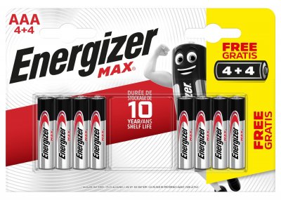 Energizer Max AAA 8 ks 961014