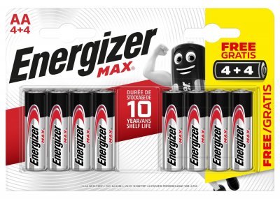 Energizer Max AA 8 ks 961015