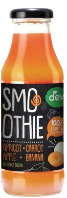 Deva smoothie Meruňka, Mrkev, Jablko, Banán 300 ml