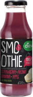 Deva smoothie Jahoda, Arónie, Banán, Jablko 300 ml
