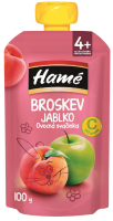 Hamánek Hamé Kapsička Broskev a jablko 100 g