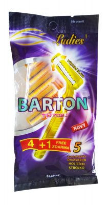 Barton dámská jednorázová 2břitá holítka 5 ks