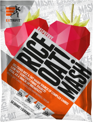 Extrifit Rice Oat Mash malina 50 g