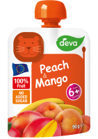 Deva Ovocný příkrm broskev a mango 90 g