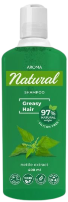Aroma Šampon na mastné vlasy Kopřiva 400 ml