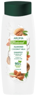 Aroma Šampon na mastné kořínky a suché konce vlasů Mandle & kokosové mléko 400 ml Aroma Šampon na mastné kořínky a suché konce vlasů Mandle & kokosové mléko 400 ml