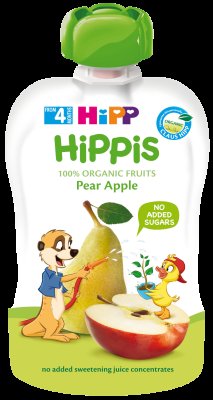HiPP BIO Hippis 100% ovoce Hruška-Jablko 100 g HiPP BIO Hippis 100% ovoce Hruška-Jablko 100 g