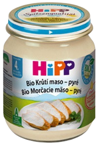HiPP MASO BIO Krůtí maso 125 g HiPP MASO BIO Krůtí maso 125 g
