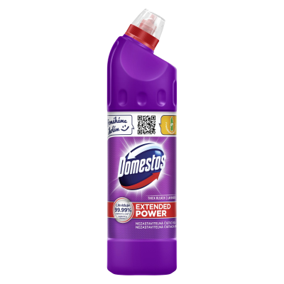 Domestos Extended Power Lavander Tekutý dezinfekční a čistící přípravek 750 ml Domestos Extended Power Lavander Tekutý dezinfekční a čistící přípravek 750 ml