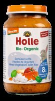 Holle bio dětská přesnídávka Zeleninové rizoto 220 g Holle bio dětská přesnídávka Zeleninové rizoto 220 g