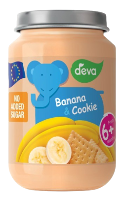 Deva Banán se sušenkami 200 g