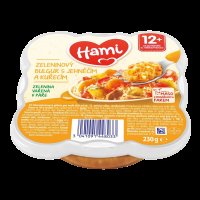 Hami talířek Zeleninový bulgur s jehněčím a kuřecím , 12+ 230 g Hami talířek Zeleninový bulgur s jehněčím a kuřecím , 12+ 230 g