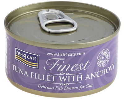 Fish4Cats Konzerva pro kočky Finest tuňák se ančovičkami 70 g