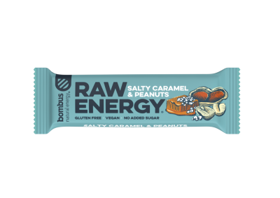 Bombus Raw energy salty caramel & peanuts 50 g