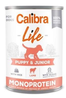 Calibra Dog Life konz.Puppy&Junior Lamb&rice 400 g