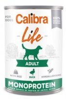 Calibra Dog Life konz.Adult Duck with rice 400 g
