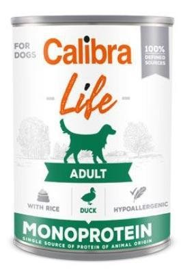 Calibra Dog Life konz.Adult Duck with rice 400 g
