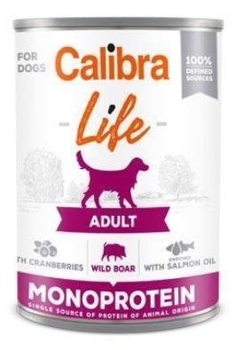 Calibra Dog Life konz.Adult Wild boar with cran. 400 g