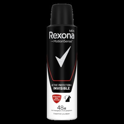 Rexona Men Active Protection + Invisible antiperspirant sprej pro muže 150 ml