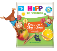 HiPP BIO Dětské ovocné obilné křupky 30 g