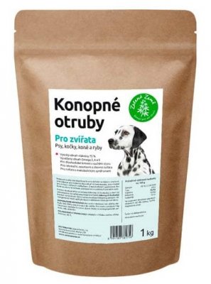 Zelená Země Konopné otruby 1 kg