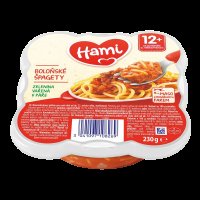 Hami talířek boloňské špagety od uk. 12. měsíce 230 g Hami talířek boloňské špagety od uk. 12. měsíce 230 g