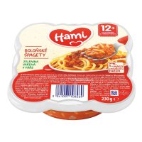 Hami talířek boloňské špagety od uk. 12. měsíce 230 g Hami talířek boloňské špagety od uk. 12. měsíce 230 g