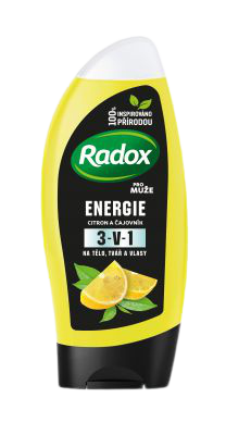 Radox Energie sprchový gel pro muže 250 ml