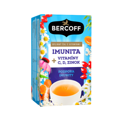 Bercoff Imunita plus vit.C, D + Zinek 24 g