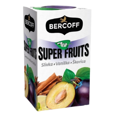 Bercoff Super Fruits Švestka-vanilka-skořice 50 g