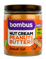 Bombus Nuts Energy Peanut Butter 100% 300 g
