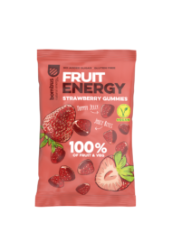 Bombus Fruit Energy Jahoda Gummies 35 g