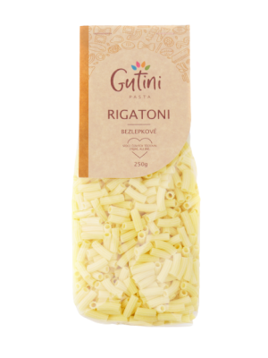 Gutini Rigatony bezlepkové těstoviny bez kukuřičné mouky 250 g