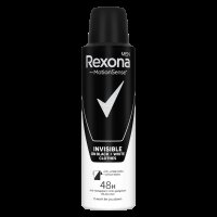 Rexona men antiperspirant sprej Invisible Black&White 150 ml Rexona men antiperspirant sprej Invisible Black&White 150 ml