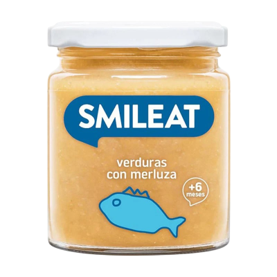 Smileat Organic příkrm Zelenina s mořskou štikou 6m+ 230 g