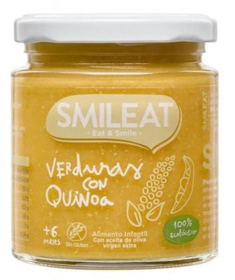 Smileat Organic příkrm Zelenina s Quinoou 6m+ 230 g