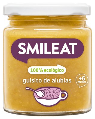 Smileat Organic příkrm Fazolové ragú 6m+ 230 g