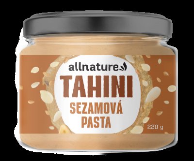 Allnature Tahini – sezamová pasta 220 g