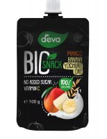 Deva BIO kapsička Mango, Banán, Jogurt, Oves 100 g