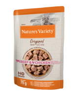 Nature's Variety Original pro kočky s hovězím a kuřetem 70 g