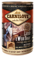 Carnilove Konzerva Wild Meat Lamb & Wild Boar 400 g Carnilove Konzerva Wild Meat Lamb & Wild Boar 400 g