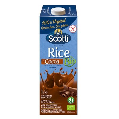 Riso Scotti Bio Rýžový nápoj kakaový 1000 ml