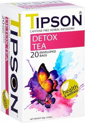 Tipson Wellness Teas Detox Tea přebal 20 x 1.3 g