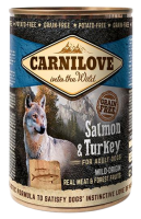 Carnilove Konzerva Wild Meat Salmon & Turkey 400 g Carnilove Konzerva Wild Meat Salmon & Turkey 400 g